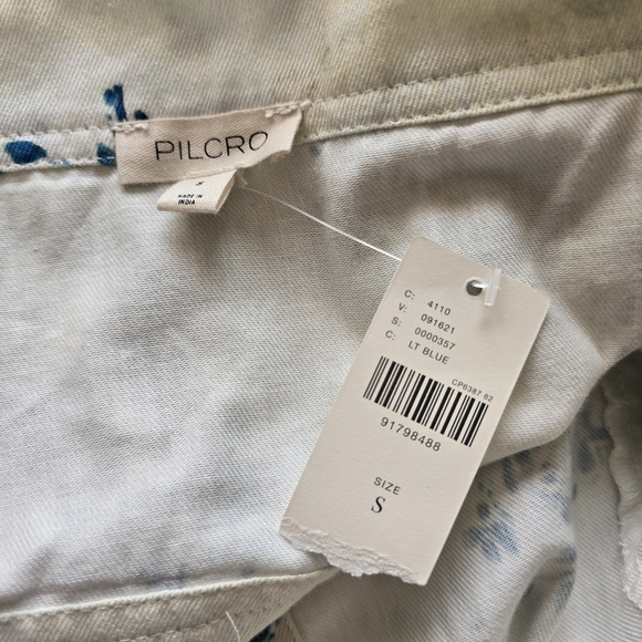 NWT Pilcro Halter Buckle Wrap Top, Size S - Picture 8 of 8